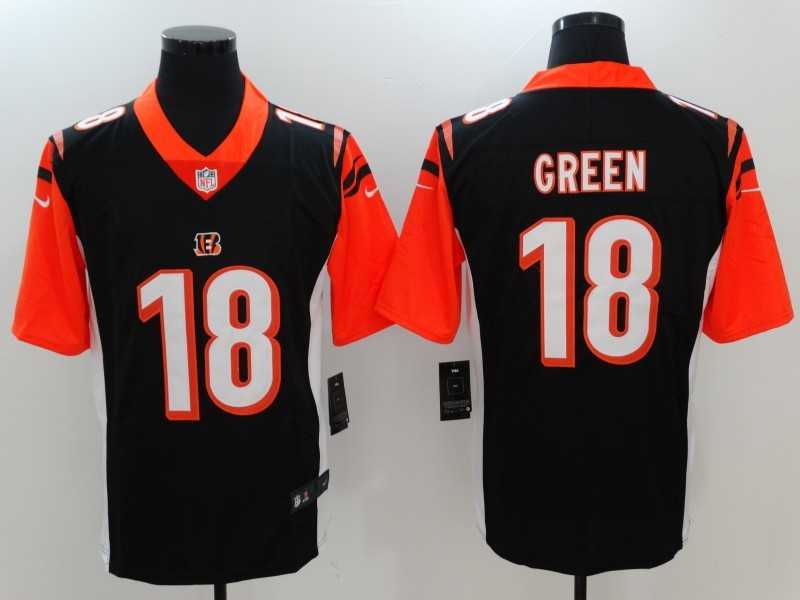 Nike Bengals 18 A.J. Green Black Color Rush Limited Jersey,We sell and wholesale Nike Bengals 18 A.J. Green Black Color Rush Limited Jersey on line form chian!